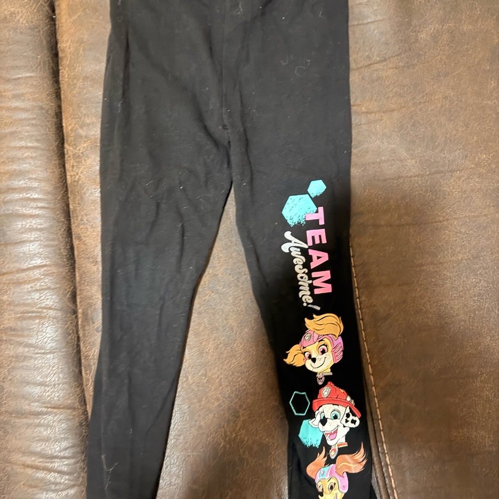 Nickelodeon Black Team Character Leggings